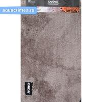 Коврик в ванную коричневый " СУПЕРЛЮКС" прямоугольный одинарный 500 х 800 мм